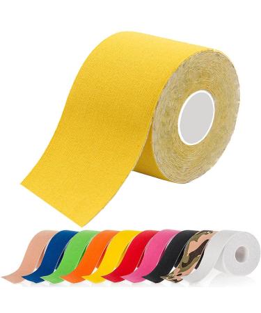 ATETEO Kinesiology Tape H-yellow M: 5mX3.8cm