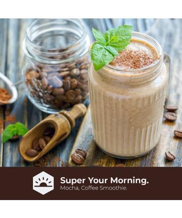 2lb Keto Breakfast Shake Meal Replacement - Iced Coffee Protein Powder with Collagen - High Fat, Low Carb, Sugar Free - Buy Online on GoSupps.com
