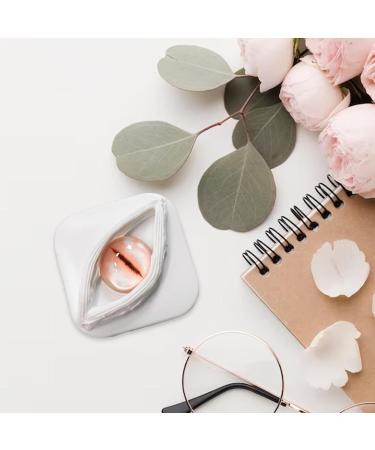 Perfeclan Contact Lens Storage Box - Mini Tank for Daily Use | White Contact Lens Case for Office & Outdoors - Buy Online on GoSupps.com