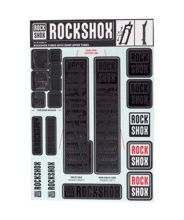RockShox Unisex Adult Rim Tapes-03054921 Rim Tapes Stealth 35mm Stanchions - Buy Online on GoSupps.com