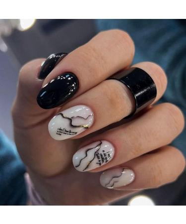 Self Adhesive Waved Star Lines Stripe Transfer Stickers 3D Nail Sticker Nail Art Decoration Decals(3) Style3 - Buy Online on GoSupps.com