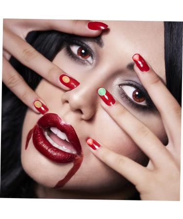 Healeved 1 Set Slice Nail Decoration Stickers for Nails Fruit Nail Art Slices Food Colouring Strawberry Stickers Diy Crafts Nail Art Nail Stickers for Nail Art Cute Nail Art Slices medium Assorted Color - Buy Online on GoSupps.com