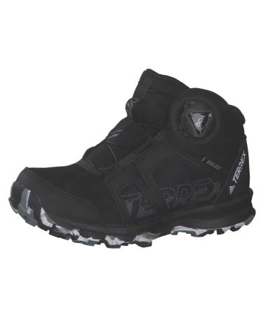 adidas Unisex Kids Terrex Agravic Boa Mid Rain.rdy Sneakers 28 EU Core Black Ftwr White Grey Three