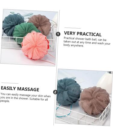 2pcs Pumpkin Bath Balls | Cartoon Shower Sponge & Body Cleaner | Loofah Bath Scrubber for Relaxing Baths - Buy Online on GoSupps.com