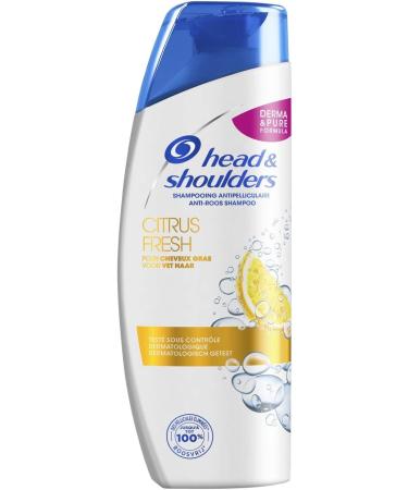 Head & Shoulders Citrus Fresh Anti-Dandruff Shampoo for Oily Hair with Citrus Scents Pack of 6 x 250 ml - Buy Online on GoSupps.com