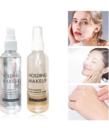 Makeup Setting Spray Facial Spray Lightweight Makeup Setting Moisturizes Skin Creates a Bright Look 4 oz. (White) - Buy Online on GoSupps.com