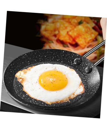 COLLBATH Frying Pan Portable Cooking Stove Induction Pans Egg Cookers Fried Egg Pan Swedish Pancake Pan Mini Wok Griddle Baking Pan Child Stainless Steel Accessories Multifunction - Buy Online on GoSupps.com