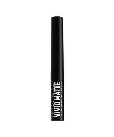 NYX Vivid Matte Liquid Liner - Black 01 - Smear-Resistant Eyeliner - Buy Online on GoSupps.com