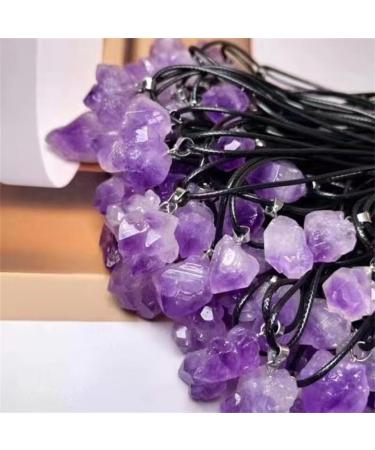 raw Crystals Stones Amethyst Crystal pendent for Home Decoration 1PC - Buy Online on GoSupps.com