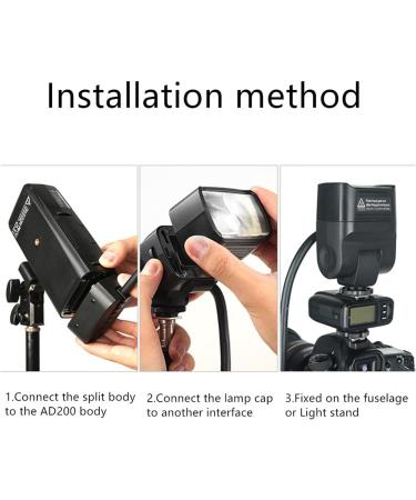 Godox BD-07 Barn Door with Grid & Color Filters for AD200/AD200Pro Speedlite Flash - Buy Online on GoSupps.com