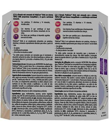 Pediasure Drink Vainilla 200Ml 4 Botella - Buy Online on GoSupps.com