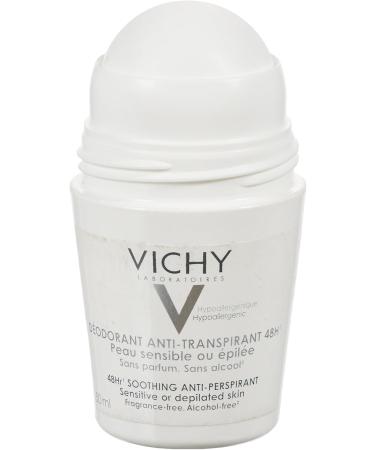Vichy D odorant Anti-Transpirant 48H Roll-On Prot ge et R gule Sans Alcool Sans Parfum Pour Peaux Sensibles 50 ml 50 ml (Lot de 2) - Buy Online on GoSupps.com