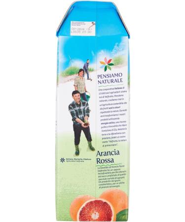  Italian Gourmet E.R. Valfrutta Blood Orange Juice Refreshing Drink Alcohol-free Juice Flavored with Blood Orange 1500 ml + Italian Gourmet Tomato Pulp Box 400 g - Buy Online on GoSupps.com