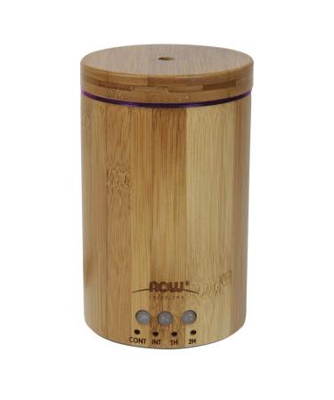Now Foods Solutions Real Bamboo Ultrasonic Oil Diffuser 1 Diffuser - Buy Online on GoSupps.com