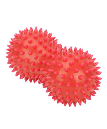 Stingary massage ball foot massager relief from plantar fasciitis relief of muscle pain stimulating massage portable use at home outdoors (red)