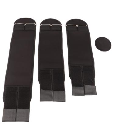 XO-Type Leg Correction Belt 3 Pack Leg Straighten Belt with 1 knee pad Set Professional Posture Corrector X/O Form Leg Correction Belt Bowleg Correct Band(#2)