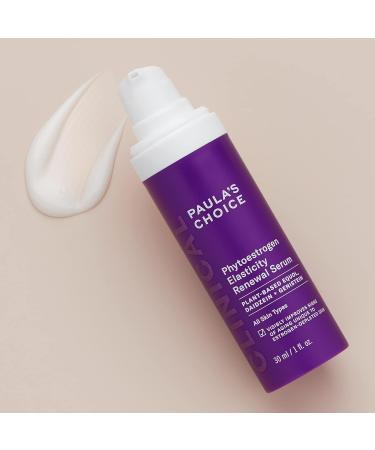 Paula's Choice CLINICAL Phytoestrogen Elasticity Renewal Face Serum 1 Fl Oz - Restores Loose, Thin, & Crepey Skin - Fragrance-free & Cruelty-free - Buy Online on GoSupps.com