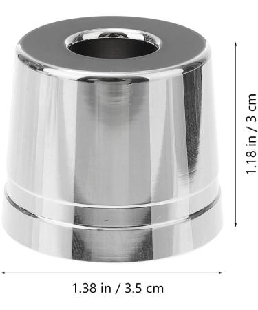 Frcolor Shaving Stand - Aluminum Alloy Storage Base for Razor & Brushes | Travel-Friendly Bathroom Organizer - Buy Online on GoSupps.com