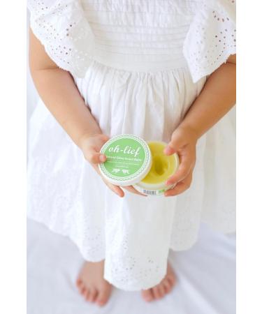 Oh-Lief Natural Olive Outdoor Balm Insect Repellent - DEET Free & Certified Organic - Safe for Sensitive Skin - 100ml - Buy Online on GoSupps.com