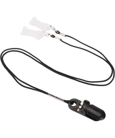 Hearing Aid Clip Holder for Elderly | Flexible Binaural Design | Fashionable Black Clip for Hearing Aids - Shop Internationally - Buy Online on GoSupps.com