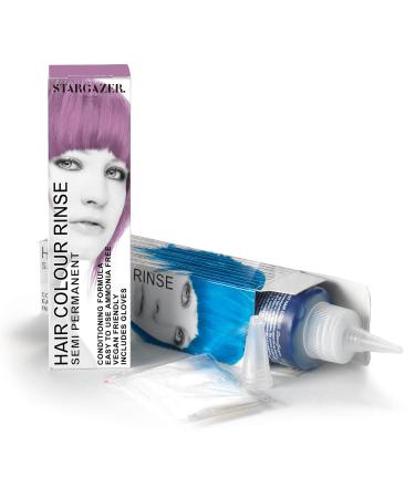 Stargazer Purple Semi-Permanent Hair Dye - 70 ml | Intense Color for All Hair Types | International Shipping Available - Buy Online on GoSupps.com