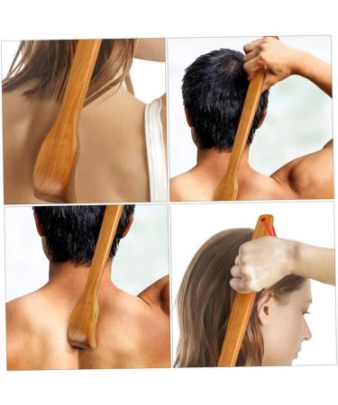 Tovinanna 2-Piece Fragrant Wooden Massager Tool Set - Back Scraper & Scratchers for Itching Relief & Relaxation | Ideal Massage Device - Buy Online on GoSupps.com
