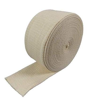 Safety First Aid Group HypaBand Tubular Bandage - Size D Large Wrist Elbow Medium Ankle Small Knee White 5m