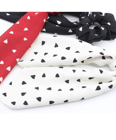 3-Pack Soft Chiffon Hair Ties for Women | Hair Tie Scarf Holders for Curly Ponytails & Headbands - Buy Online on GoSupps.com