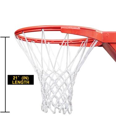 ProSlam Heavy Duty Basketball Net Replacement - All Weather Anti Whip, Fits Standard 12 Loops Rims - Buy Online on GoSupps.com