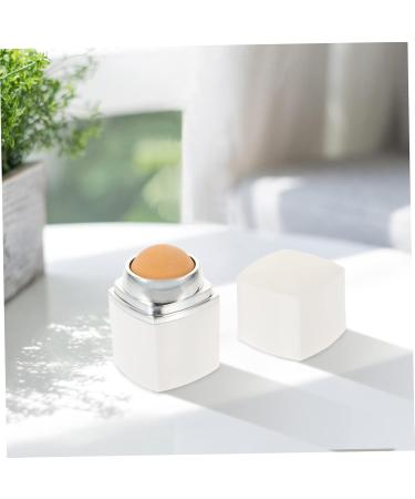 POPETPOP Volcanic Stone Oil-Absorbing Ball Facial Skin Care Tool Oil Control Skin Roller Facial Stick Oil Roller Household Tools Roller for Volcanic mud Product White Clean - Buy Online on GoSupps.com