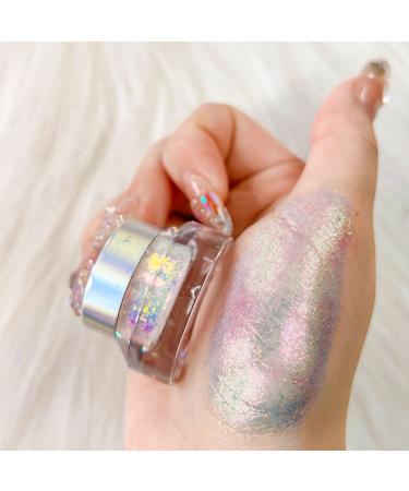 CHARMACY Multi Chrome Flakes Cream Chameleon Gel Eyeshadow - Sparkle Metallic Makeup | 2.8g (10) - Buy Online on GoSupps.com