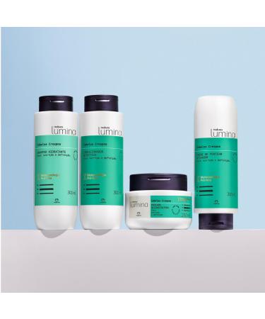 Natura Linha Lumina Reconstruction Mask for Curly Hair - 250ml | Shop Internationally - Buy Online on GoSupps.com