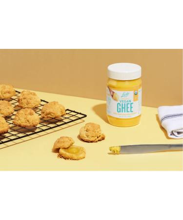 Livlo Organic Vegan Ghee - Dairy-Free Plant Based Butter Substitute - 14 oz - Buy Online on GoSupps.com