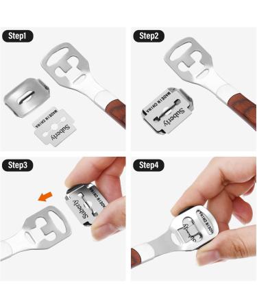 Econtal Corn ahobel | Effective Corn Remover & Cornhaut Trash Tool for Smooth Feet - Buy Online on GoSupps.com