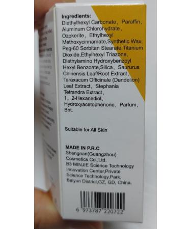 Mineral Sunscreen Stick SPF 50+ | Water-Resistant Broad Spectrum UVA/UVB Protection | Oxybenzone-Free | Natural Extracts | Hands-Free for Face & Body - Buy Online on GoSupps.com