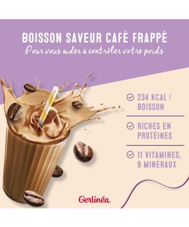  Gerlin a 8x Gerlinea Drinkmaaltijd Koffie 236 ml - Multipack - Buy Online on GoSupps.com