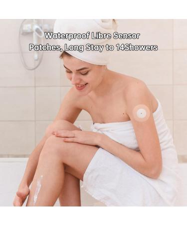 15 Waterproof Freestyle Libre 3 & Dexcom G6 Plasters | 30 Self-Adhesive Skin-Friendly 7cm Diameter Stickers for Swimming & Shower - Buy Online on GoSupps.com