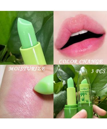 BINGBRUSH Aloe Vera Color Changing Lipstick Set - Long Lasting Lip Care for Women - Buy Online on GoSupps.com