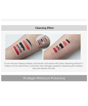 Enough Collagen Soft Milky Moisture Cleansing Cream | Deep Hydrating Face Cleanser & Makeup Remover | Korean Skincare for All Skin Types - 10.58 oz - Buy Online on GoSupps.com