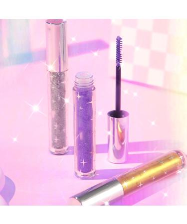 Glitter Mascara Eyeshadow Glitter Mascara Volume and Length Long Lasting Waterproof Curl Anti-Sweat No Blooming Multi-Colored For Eyelashes Mascara For Women Eyes (3MIX 5g) - Buy Online on GoSupps.com