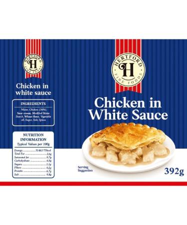 Hertford Chicken in White Sauce 392g (pack of 12) - Buy Online on GoSupps.com