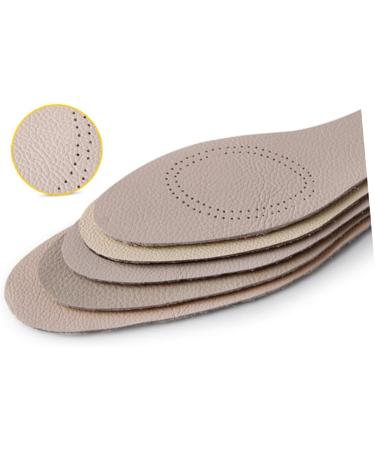 Buy Thin Leather Sports Insoles - Arch Supports for Plantar Fasciitis - Odor-Resistant & Comfortable - 25.3cm Full Pad - Buy Online on GoSupps.com