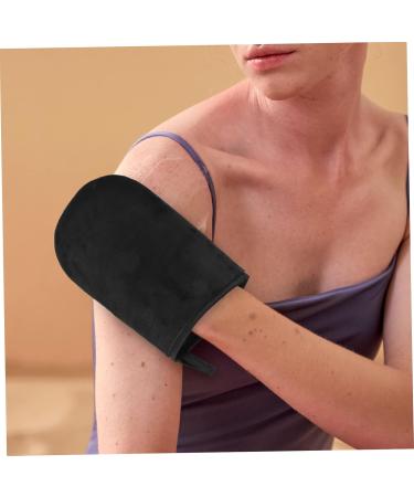 Angoily 1 Set Tanning Gloves Facial Lotion Salon Uv Gloves Self Tan Face Applicator Back Tanning Mitt Sunless Tanning Mittens Uv Nail Gloves Nail Art Gel Flocking Protector Pe - Buy Online on GoSupps.com