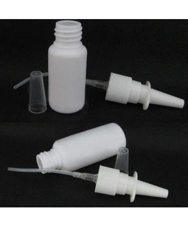 Srutueo 10Pcs 10Ml Bottle Refillable Plastic Mist Nose Nasal Sprayer - Buy Online on GoSupps.com