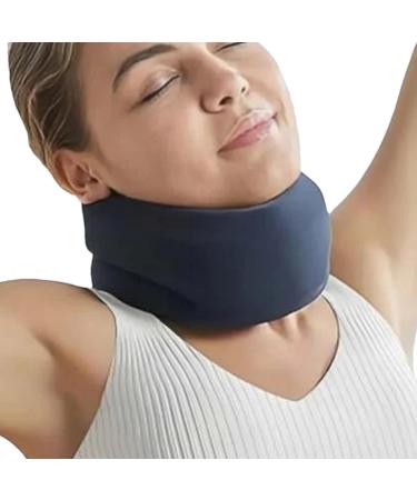 Neck Support Brace Adjustable Soft Brace Wraps for Neck Soft Neck Support Brace for Sleeping Aligns & Stabilizes Vertebrae Ensures Stability for Women & Men Black M - Buy Online on GoSupps.com