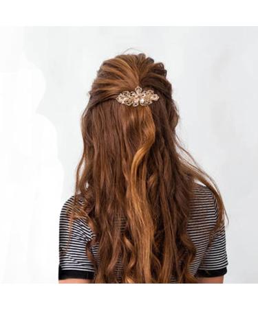 6 Pack Fancy Floral Butterfly Jeweled Hair Clips for Women and Girls - Buy Online on GoSupps.com
