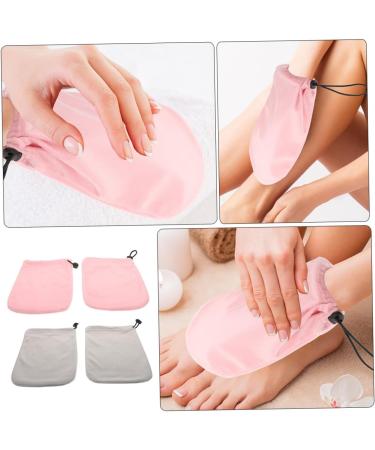 Healeved 2 Pairs Wax Thermal Insulation Gloves Cotton Take a Bath Work Spa Set - Buy Online on GoSupps.com