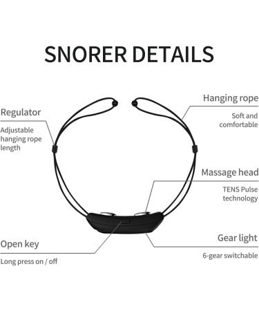 Fekux Stop Snoring Device - Safe & Comfortable Solution for Men & Women - Black - Buy Online on GoSupps.com