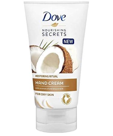 Dove Hand Cream with Coconut Oil and Almond Milk 75 ml 2 pieces