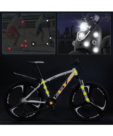 Buy NyxSeat 40-Piece Round Reflective Stickers | Night Safety Warning Stickers for Cars & Motorcycles | Reflective Backpack Stickers for Enhanced Visibility - Buy Online on GoSupps.com